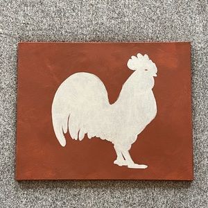 Handmade Rooster Wall Art